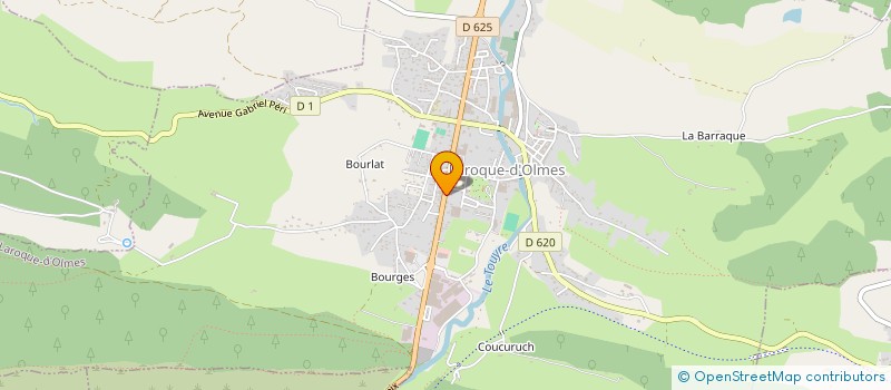 localisation de l'entreprise INDIVISION POMARES REBOLLO à LA BASTIDE-SUR-L'HERS