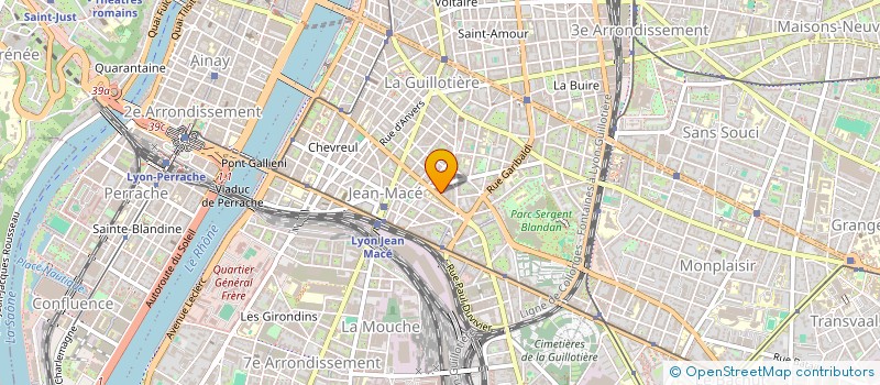 localisation de l'entreprise INDIVISION POMMET SEVE  LYON