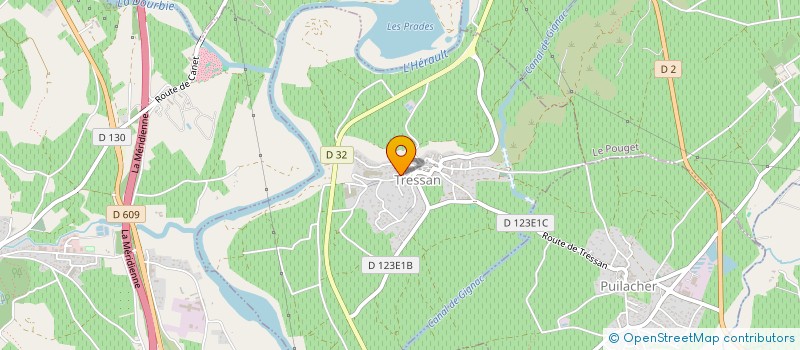 localisation de l'entreprise INDIVISION PONCE ANTOINE  TRESSAN