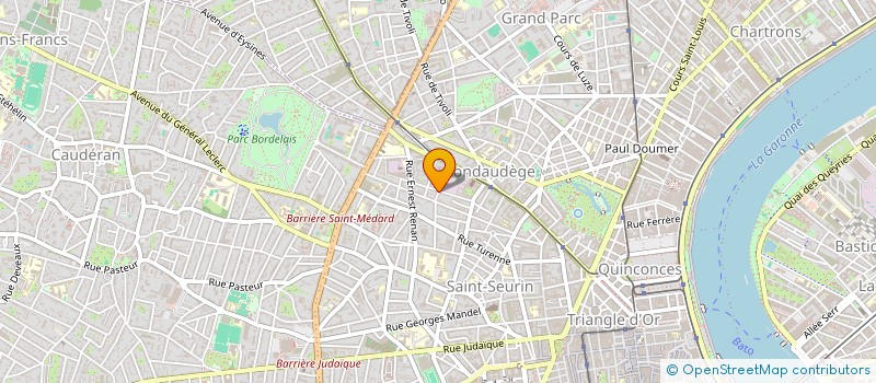 localisation de l'entreprise INDIVISION PONIATOWSKI  BORDEAUX