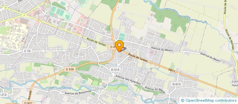 localisation de l'entreprise INDIVISION PONLAYUS à IDRON