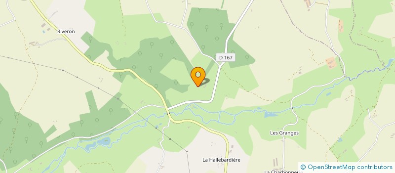 localisation de l'entreprise INDIVISION PONTBRIAND  COUETRON-AU-PERCHE