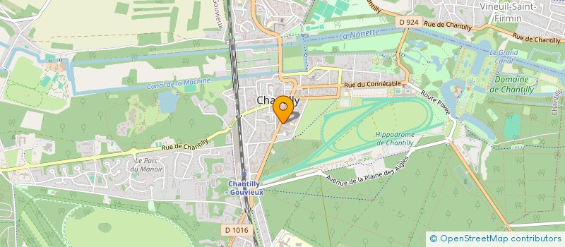 localisation de l'entreprise INDIVISION POPOTTE  CHANTILLY