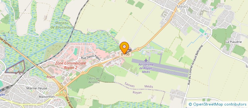 localisation de l'entreprise INDIVISION POPULAIRE  ROYAN