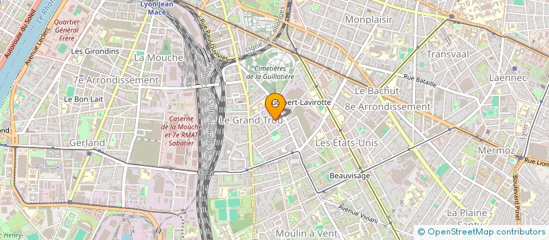 localisation de l'entreprise INDIVISION PORCHERON  LYON