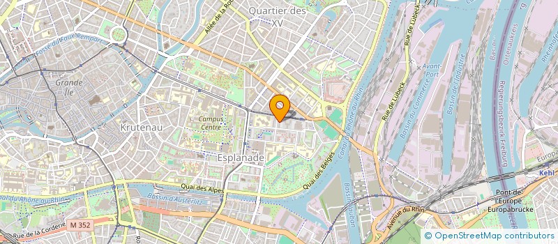 localisation de l'entreprise INDIVISION PORCHEROT SAIER à STRASBOURG