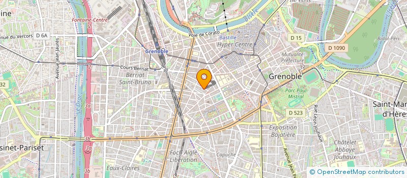 localisation de l'entreprise INDIVISION PORTAY NAIL  GRENOBLE