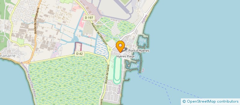 localisation de l'entreprise INDIVISION PORTO à HYERES