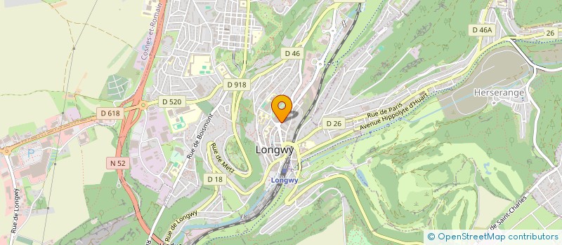 localisation de l'entreprise INDIVISION POSSENTI G GILLES PAULETTE à LONGWY