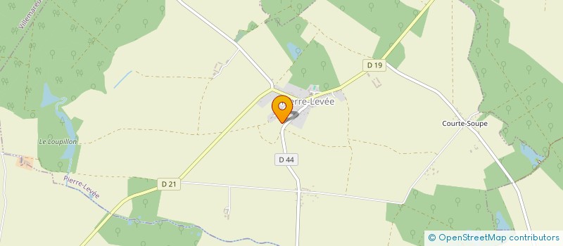 localisation de l'entreprise INDIVISION POTTIEZ-BURGARD  PIERRE-LEVEE