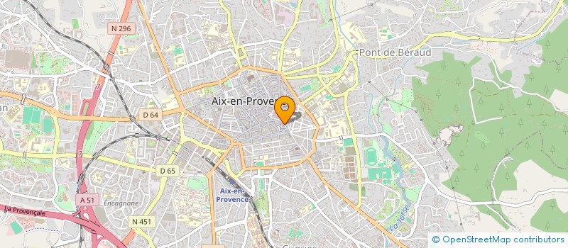 localisation de l'entreprise INDIVISION POULAIN - BENDJILALI à AIX-EN-PROVENCE