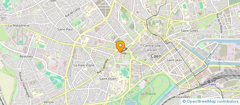 localisation de l'entreprise INDIVISION POULAIN VICTOR à CAEN