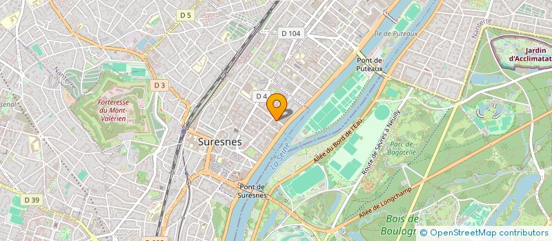 localisation de l'entreprise INDIVISION POULET à SURESNES