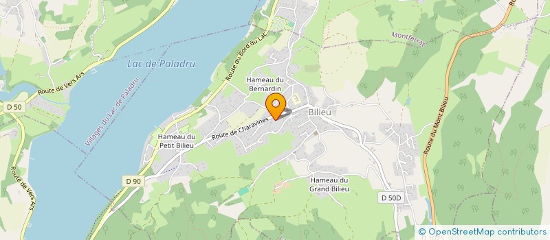 localisation de l'entreprise INDIVISION POUNOT LEA ET KEVIN  BILIEU