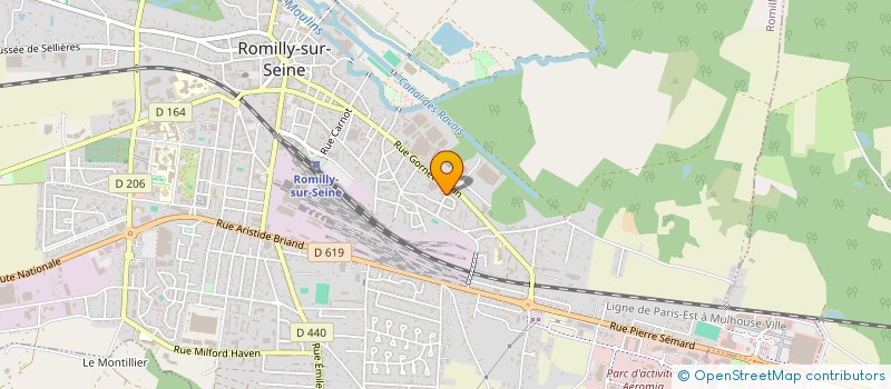 localisation de l'entreprise INDIVISION POUPEE à ROMILLY-SUR-SEINE