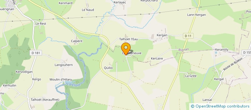 localisation de l'entreprise INDIVISION POURCHASSE à SAINT-JEAN-BREVELAY