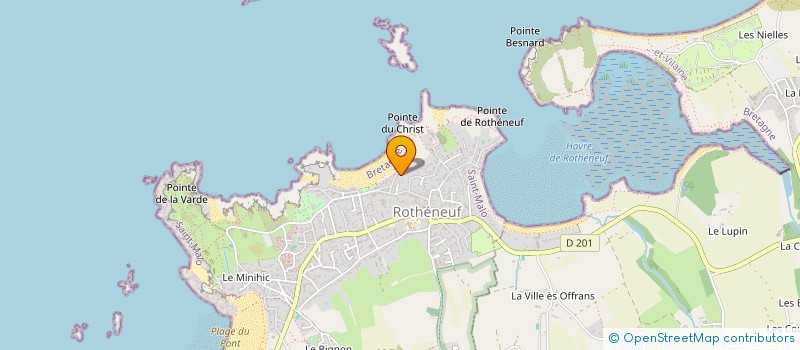 localisation de l'entreprise INDIVISION POUTEAU BERTOLETTO  SAINT-MALO