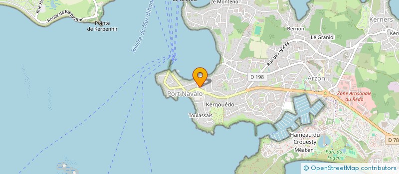 localisation de l'entreprise INDIVISION POUTEAU GLADYS LE BER SOPHIE  ARZON