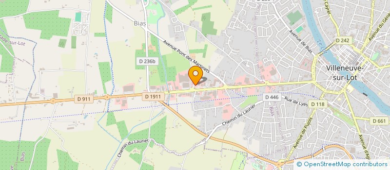 localisation de l'entreprise INDIVISION POVEDA SEILHAN  BIAS