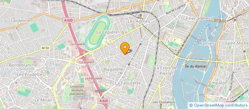 localisation de l'entreprise INDIVISION POYUZAN PIGANEAU à TOULOUSE