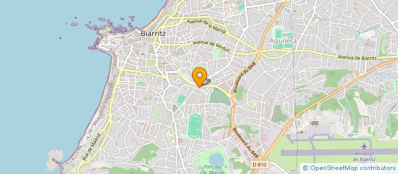 localisation de l'entreprise INDIVISION PRADELEIX à BIARRITZ