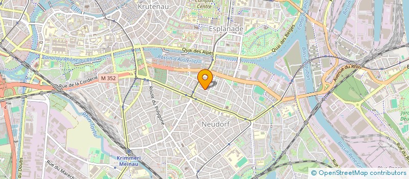 localisation de l'entreprise INDIVISION PRAT ET KOLMERSCHLAG à STRASBOURG