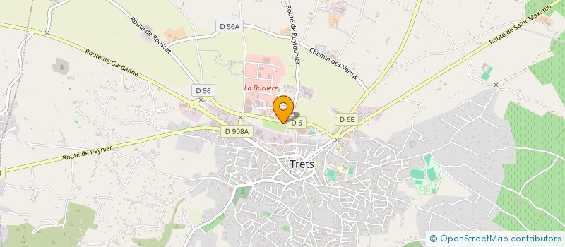 localisation de l'entreprise INDIVISION PRATESI à TRETS