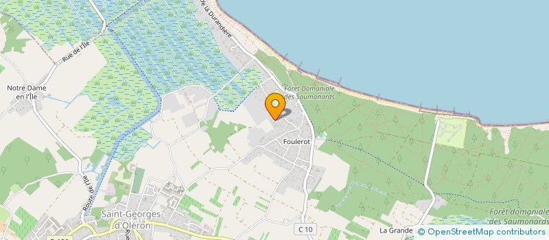 localisation de l'entreprise INDIVISION PRE CARRE à SAINT-GEORGES-D'OLERON