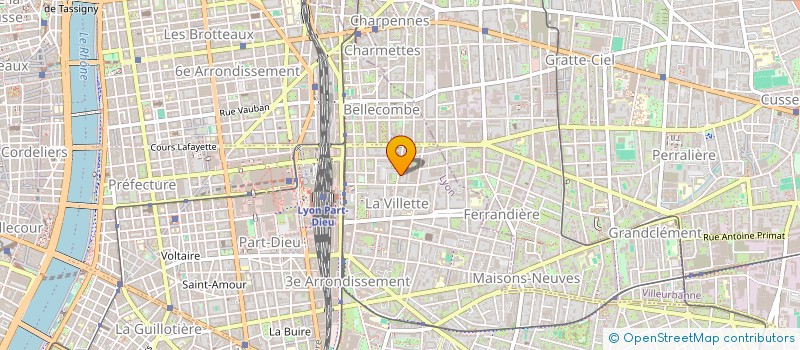 localisation de l'entreprise INDIVISION PREKERYTE-BORIES  LYON