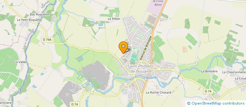 localisation de l'entreprise INDIVISION PRENEAU PHELIPPEAU  SAINT-PHILBERT-DE-BOUAINE