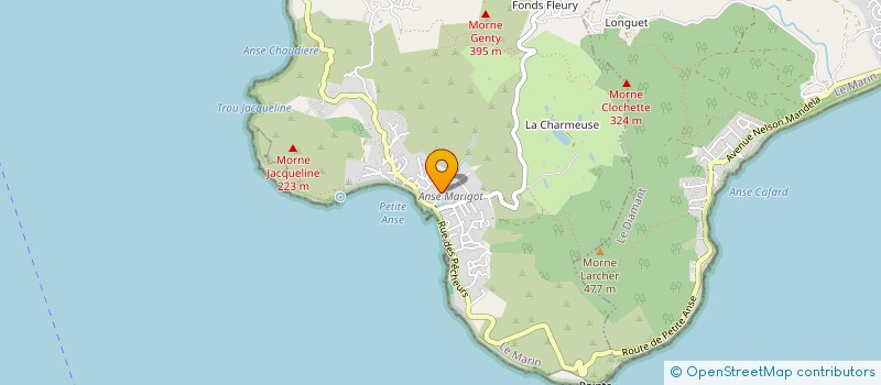 localisation de l'entreprise INDIVISION PREUX ROSSETTI  LES ANSES-D'ARLET