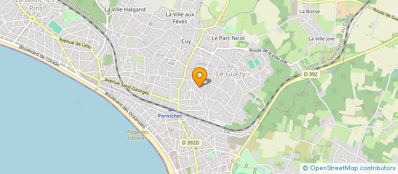 localisation de l'entreprise INDIVISION PREVELATO - SOHIER-LACUES à LA BAULE-ESCOUBLAC