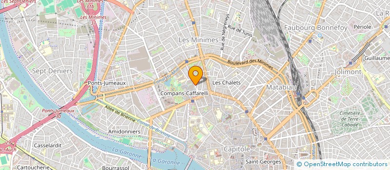 localisation de l'entreprise INDIVISION PRIETO / CLOCHER  TOULOUSE