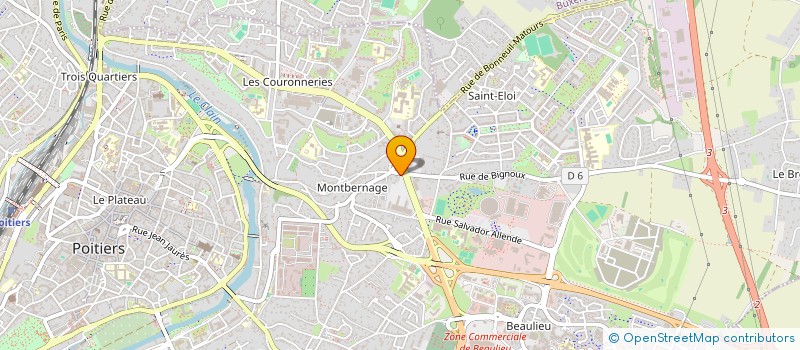 localisation de l'entreprise INDIVISION PRIEUR BAPTISTE ET AMELIE  POITIERS