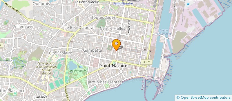 localisation de l'entreprise INDIVISION PRIMICIA  SAINT-NAZAIRE