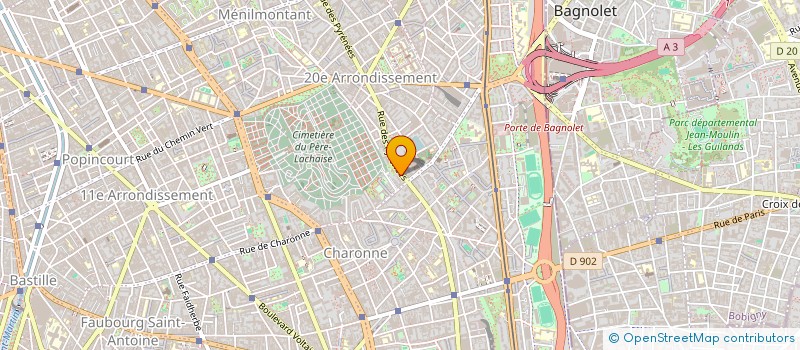 localisation de l'entreprise INDIVISION PRIOLLET LIMAL  PARIS