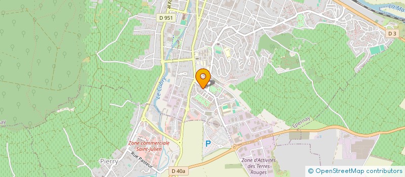 localisation de l'entreprise INDIVISION PRIOUL HERVE ET AUBEUT BRIGITTE  EPERNAY