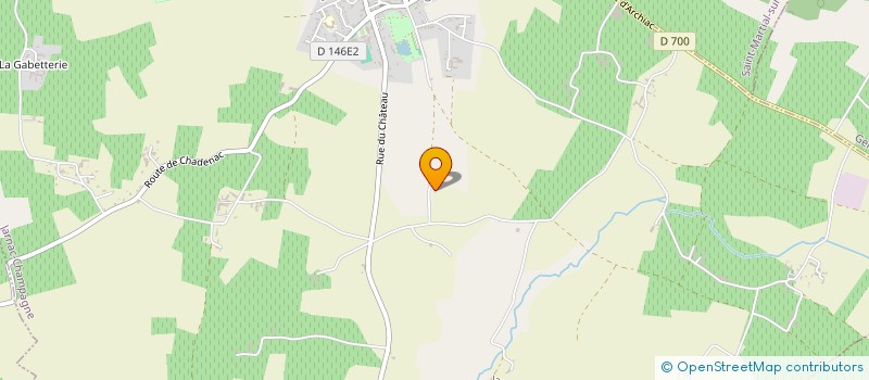 localisation de l'entreprise INDIVISION PRIOULAT  JARNAC-CHAMPAGNE