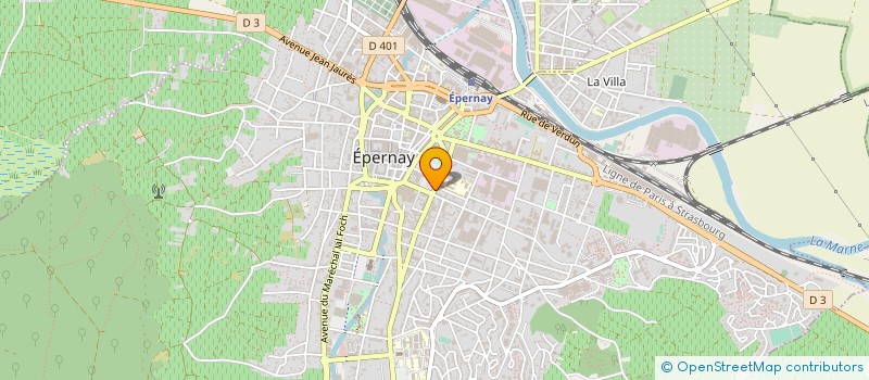 localisation de l'entreprise INDIVISION PRIOUX à EPERNAY
