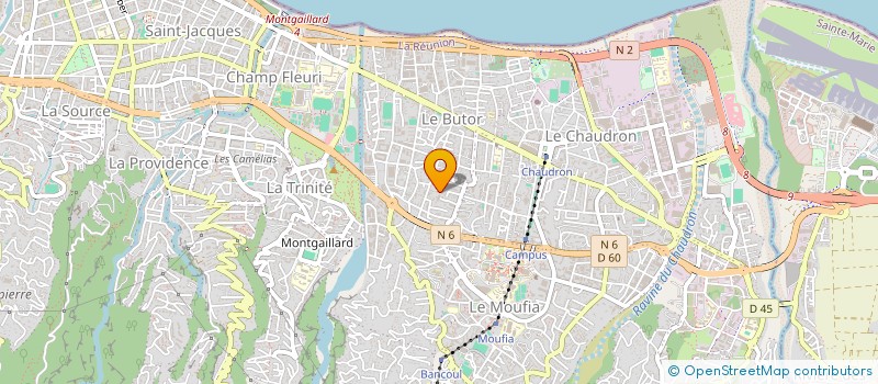 localisation de l'entreprise INDIVISION PRISSET - LEBESLE à SAINT-DENIS