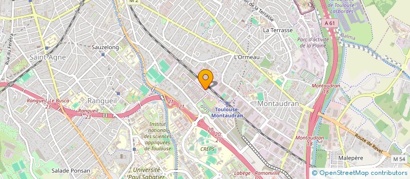 localisation de l'entreprise INDIVISION PROLA JULIEN ET TERRACHER ROSELYNE à TOULOUSE