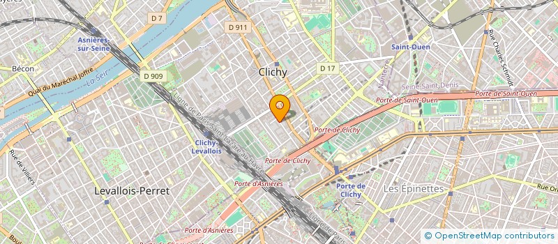 localisation de l'entreprise INDIVISION PROT JULIETTE ET PROT AUGUSTIN à CLICHY