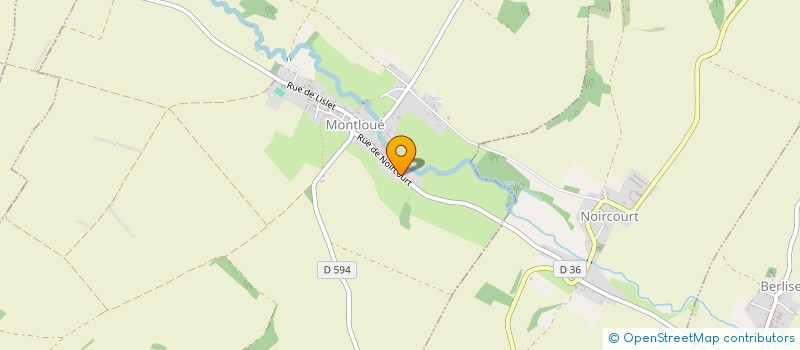 localisation de l'entreprise INDIVISION PROVOOST GOSSET à MONTLOUE