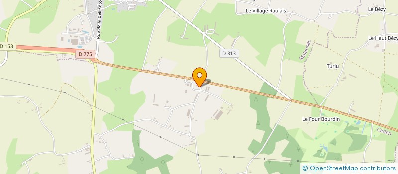 localisation de l'entreprise INDIVISION PROVOST  CADEN