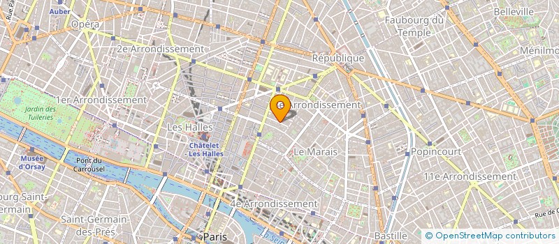 localisation de l'entreprise INDIVISION PRUNGET-FORTIER  PARIS