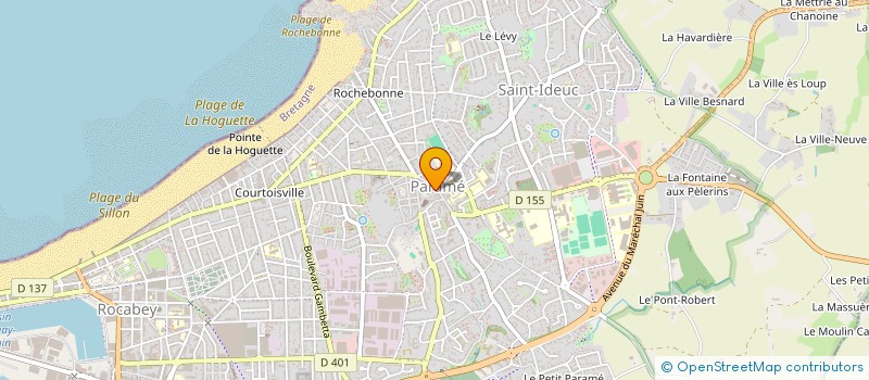 localisation de l'entreprise INDIVISION PUBERT  SAINT-MALO