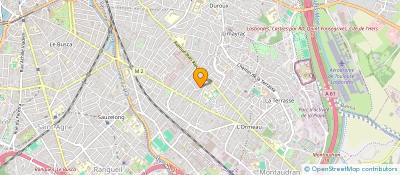 localisation de l'entreprise INDIVISION PUDEBAC à TOULOUSE