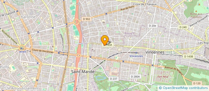 localisation de l'entreprise INDIVISION PUDERBEUTEL à VINCENNES