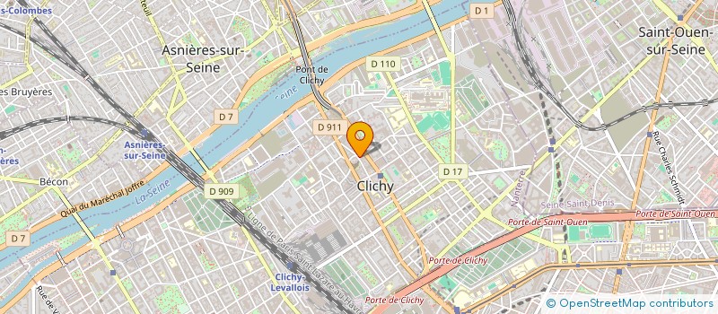 localisation de l'entreprise INDIVISION PUJALTE / ABRANCHES à CLICHY
