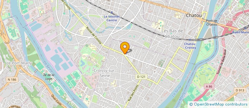 localisation de l'entreprise INDIVISION PUYBASSET  CROISSY-SUR-SEINE